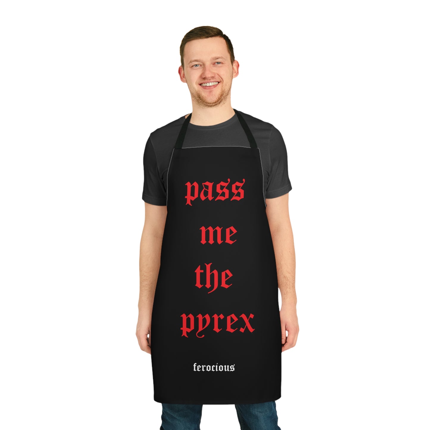 Pass me the pyrex Apron