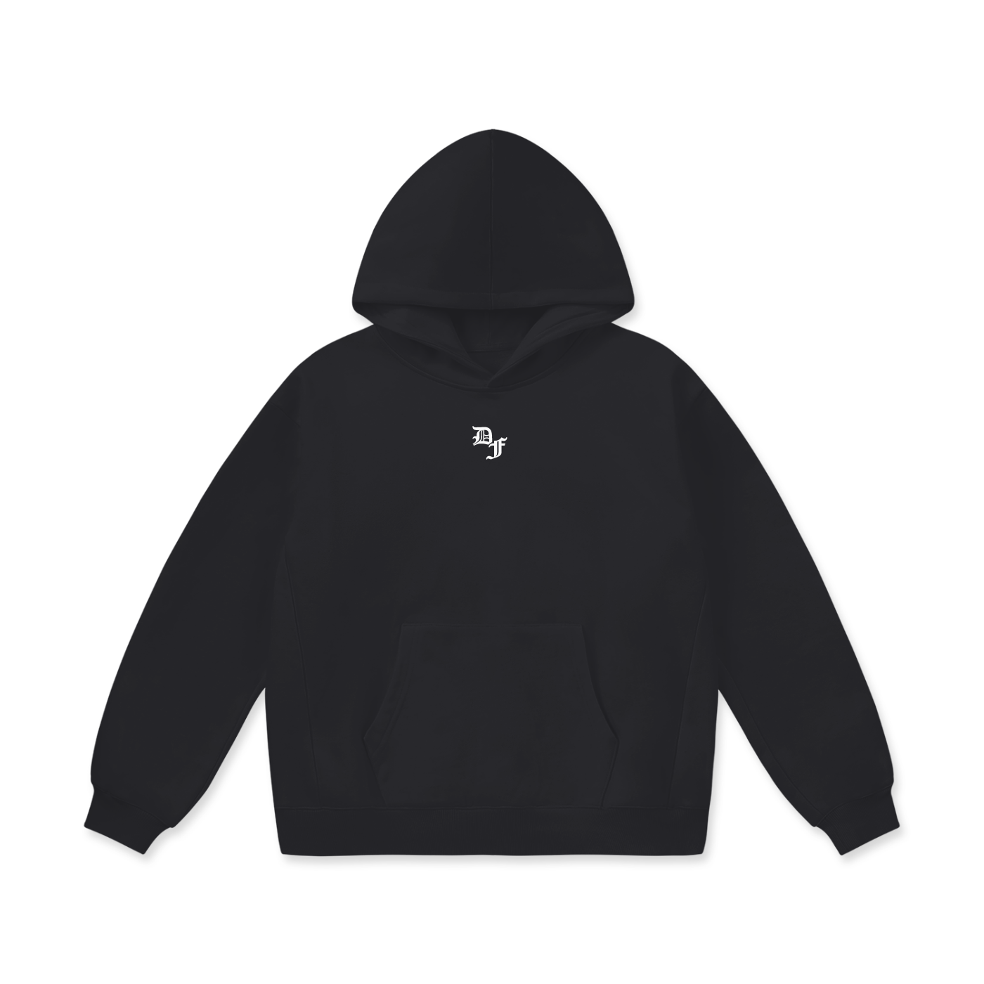 #DF - Oversized Heavyweight Fleece Hoodie - 460 GSM