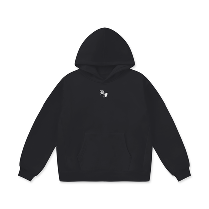 #DF - Oversized Heavyweight Fleece Hoodie - 460 GSM