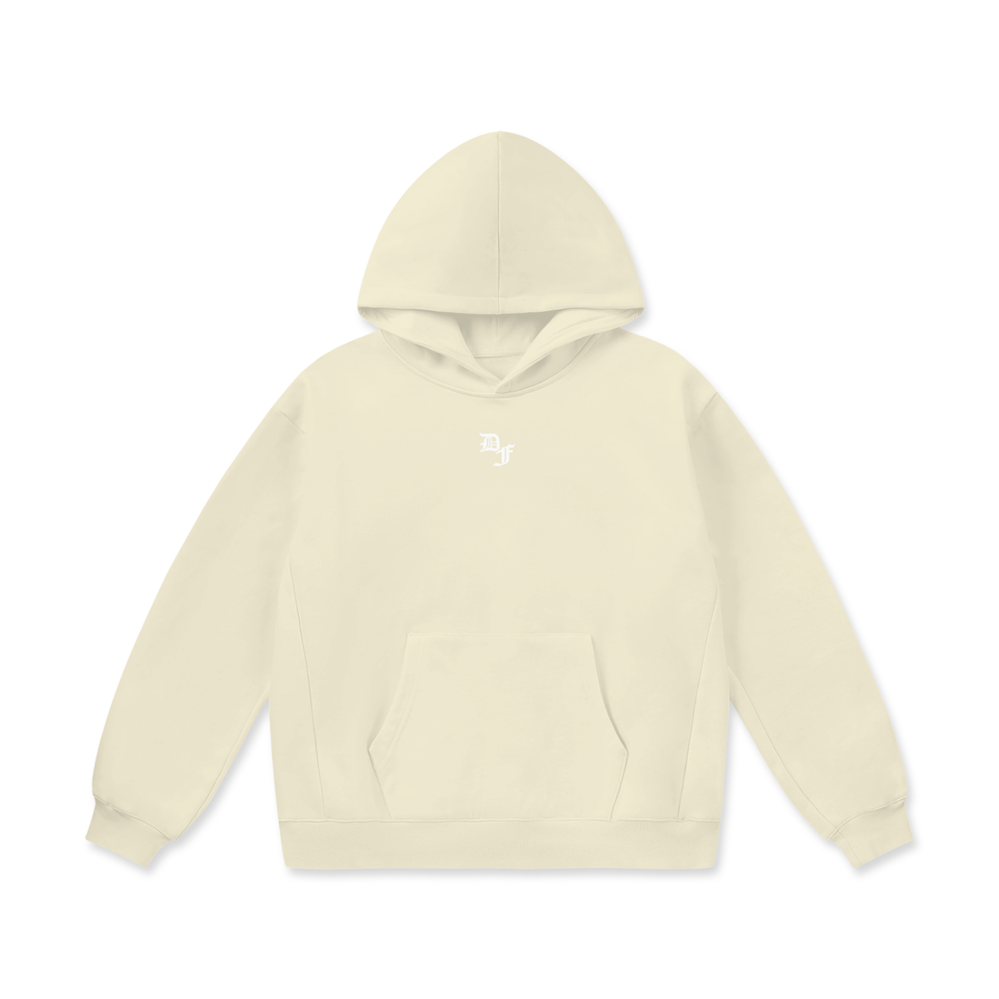 #DF - Oversized Heavyweight Fleece Hoodie - 460 GSM