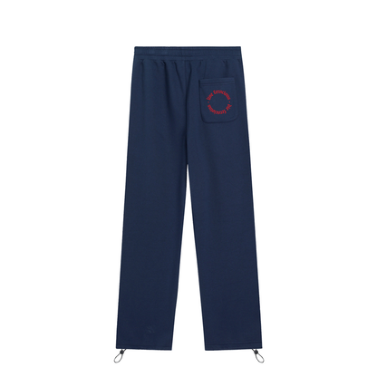 Essential Drawstring Straight-Leg Sweatpants