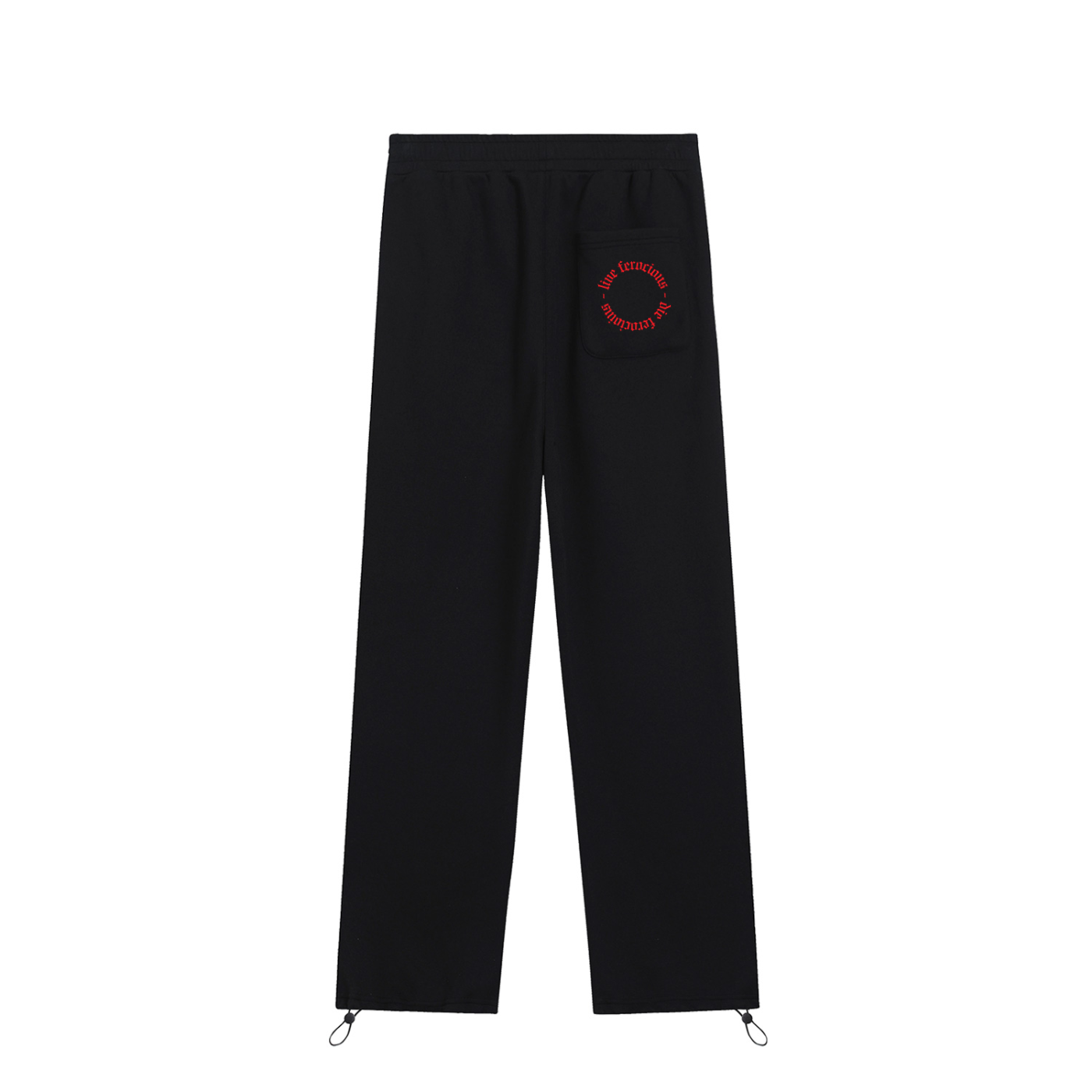 Essential Drawstring Straight-Leg Sweatpants