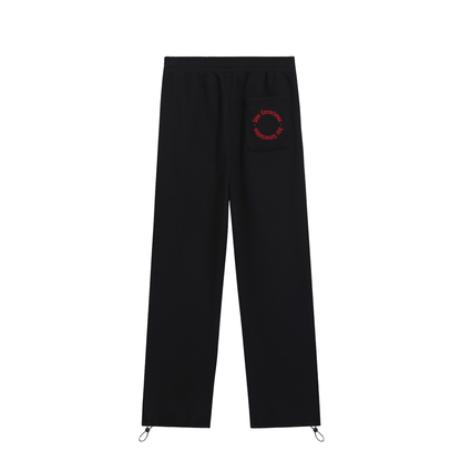 Essential Drawstring Straight-Leg Sweatpants
