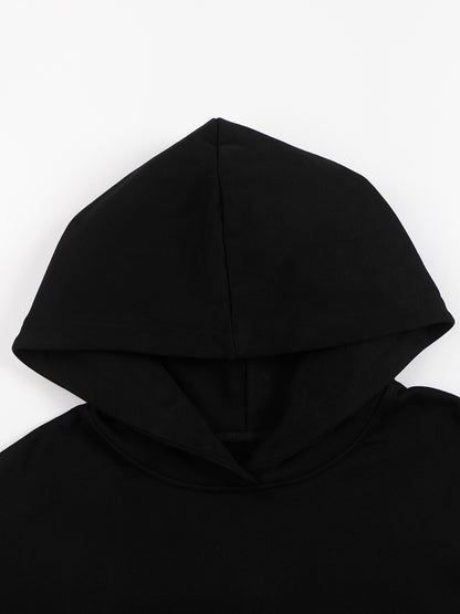 #DF - Oversized Heavyweight Fleece Hoodie - 460 GSM